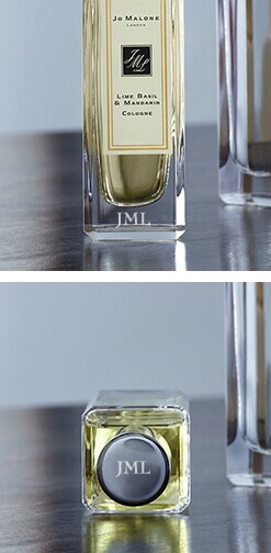 engraved cologne 30ml bottle