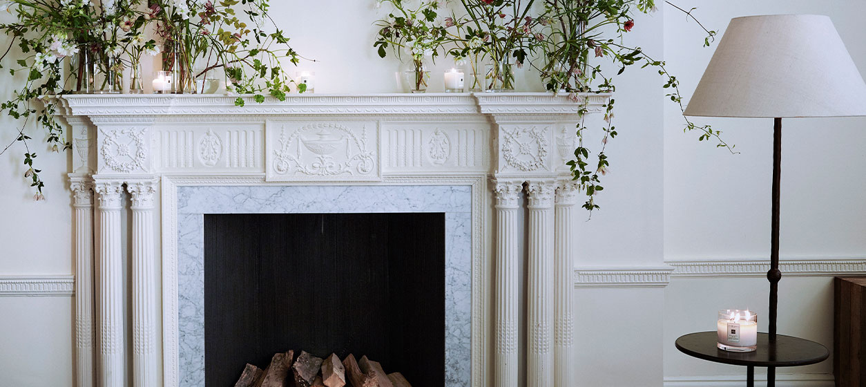 Rose Uniacke dans la salle du jardin de la Townhouse Jo Malone London
